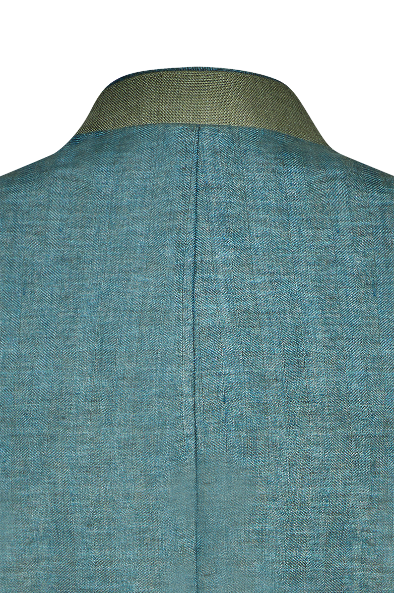 Leinenjacke mit Stehkragen - Bild 11