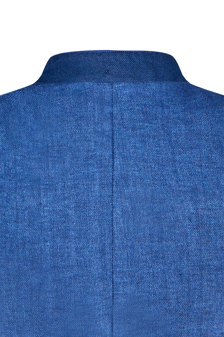 Leinenjacke mit Stehkragen - Bild 5