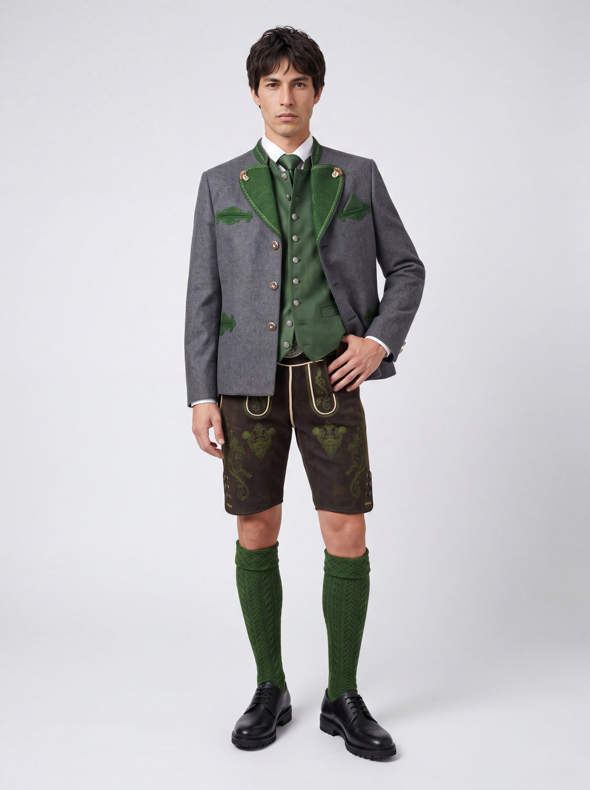 Ischler jacket in Loden - Image 7