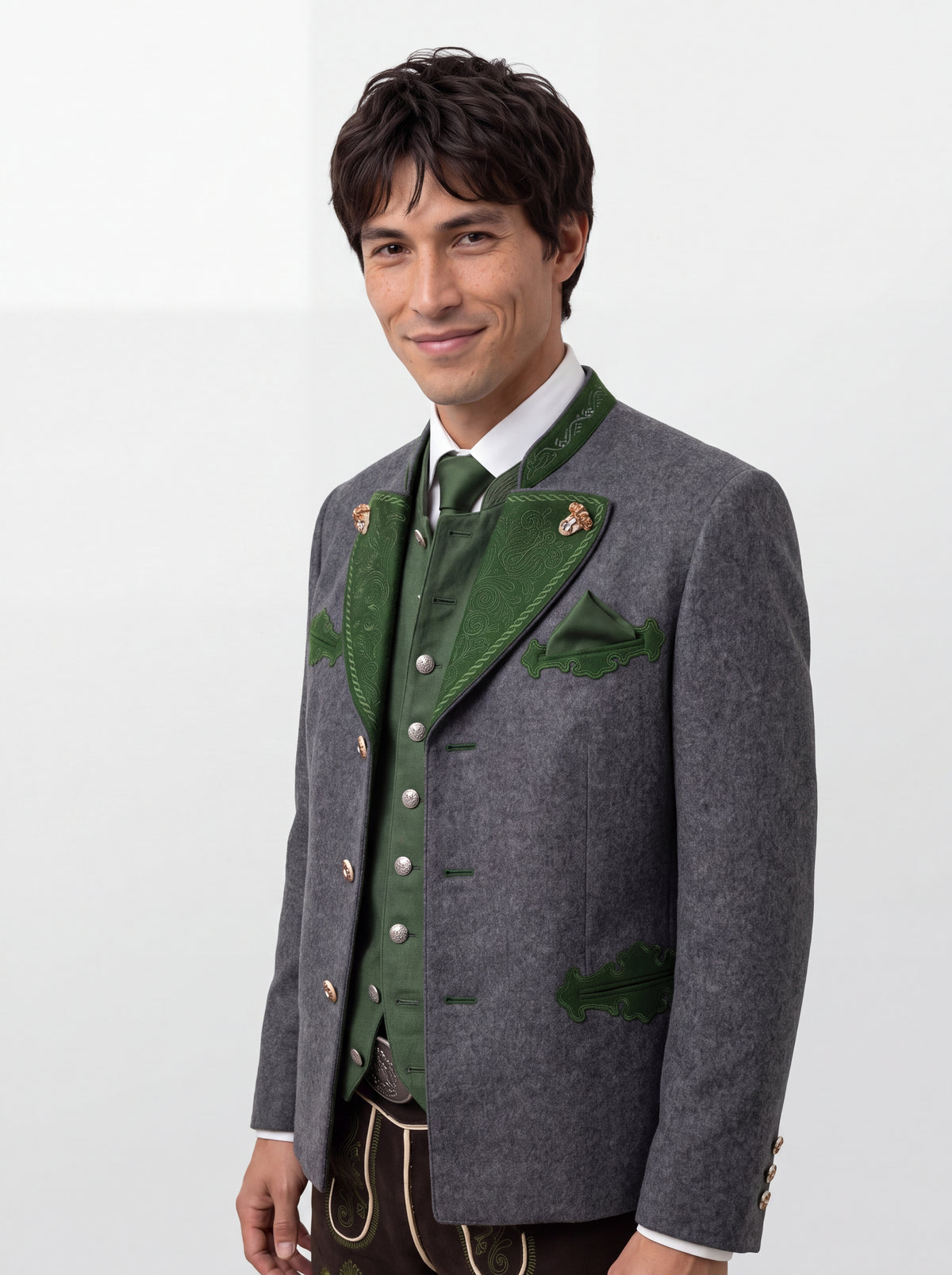 Ischler jacket in Loden - Image 8