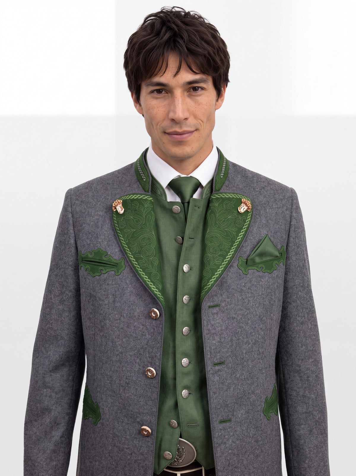 Ischler jacket in Loden - Image 9