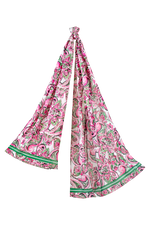 Schal/ Paisley-Blumen-Allover - Miniatur 1