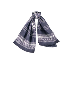 Silk scarf - anthracite 71 / 1