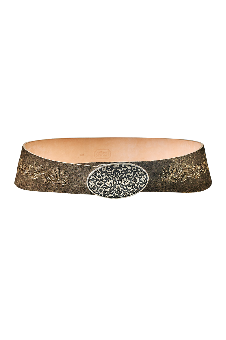 Mieder belt with relief embroidery - Image 1