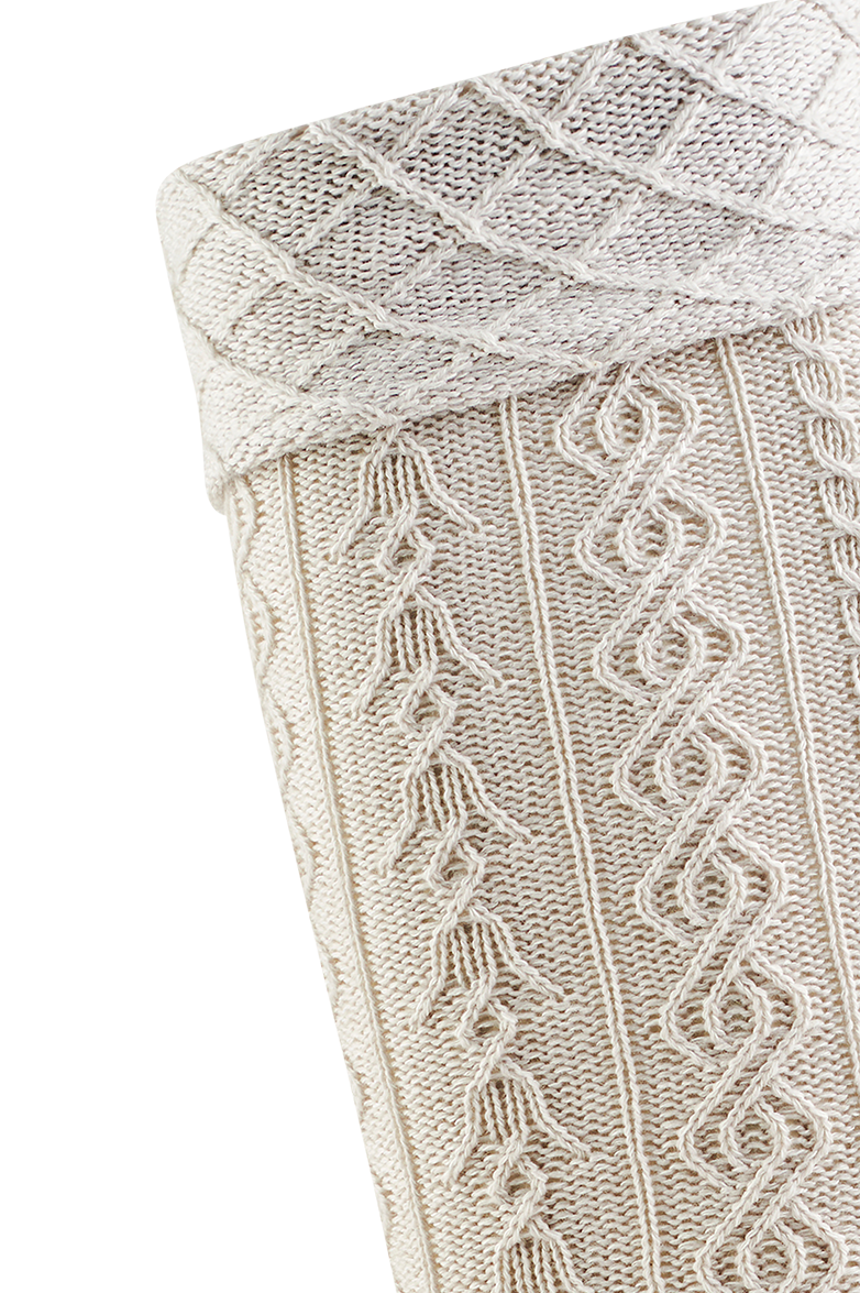 Stutzen mit Zopfmuster - Translation missing: de.products.product.media.image 6