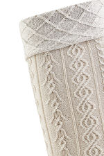 Stutzen mit Zopfmuster - Miniatur 6