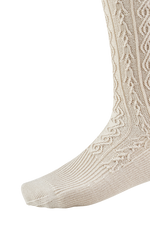 Stutzen mit Zopfmuster - Miniatur 7