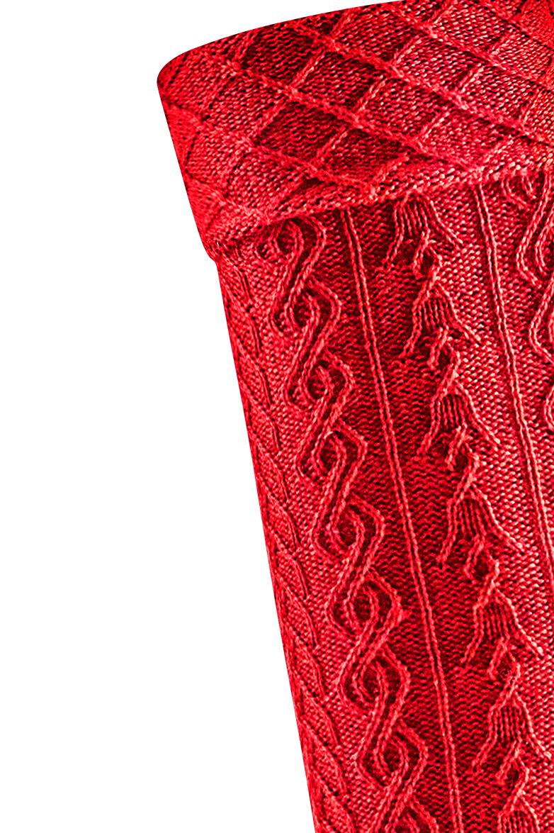 Stutzen mit Zopfmuster - Translation missing: de.products.product.media.image 51