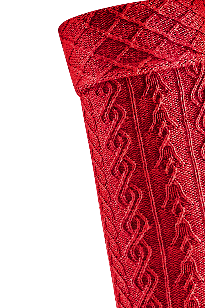 Stutzen mit Zopfmuster - Translation missing: de.products.product.media.image 59