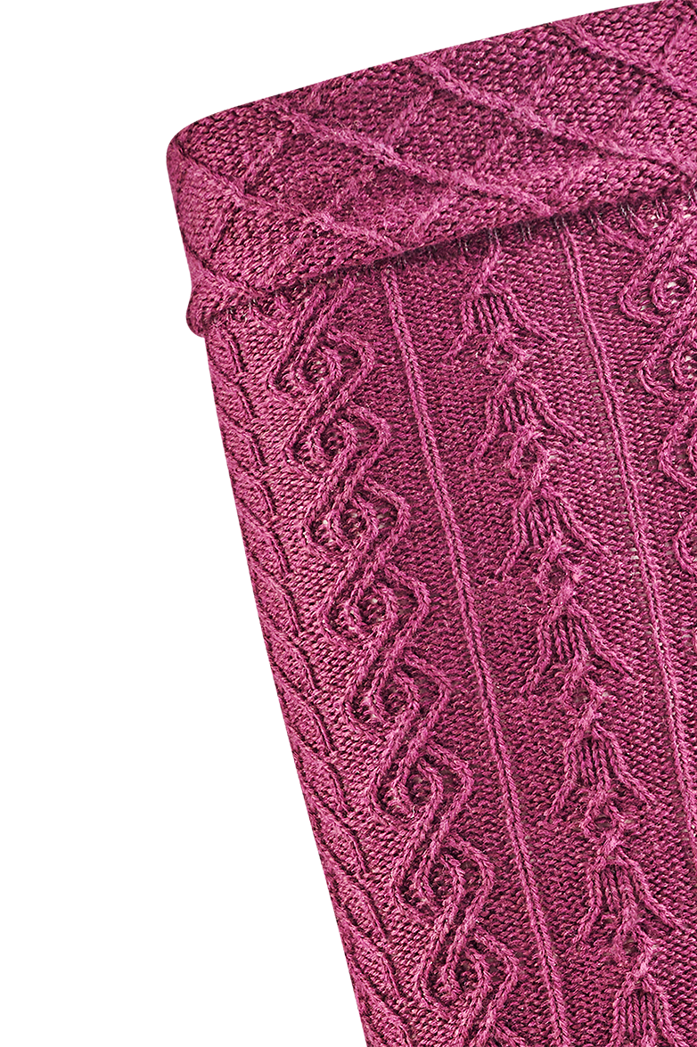 Stutzen mit Zopfmuster - Translation missing: de.products.product.media.image 75