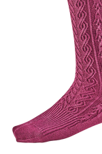 Stutzen mit Zopfmuster - Miniatur 77