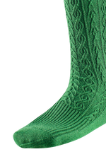 Stutzen mit Zopfmuster - Miniatur 20