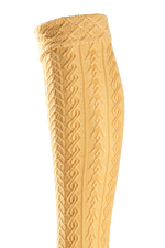 Stutzen mit Zopfmuster - Miniatur 48