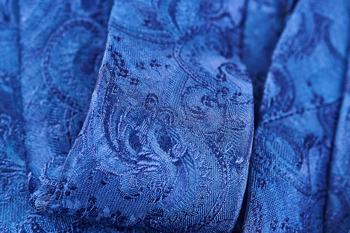 Blaudruck-Krawatte - Bild 4