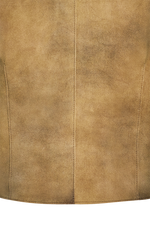 Gilet aus Leder mit Handdruck - Miniatur 6