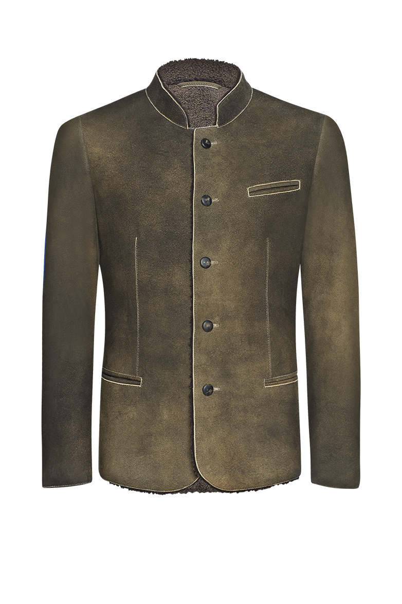 Jacke mit Lammfellfutter - Bild 1
