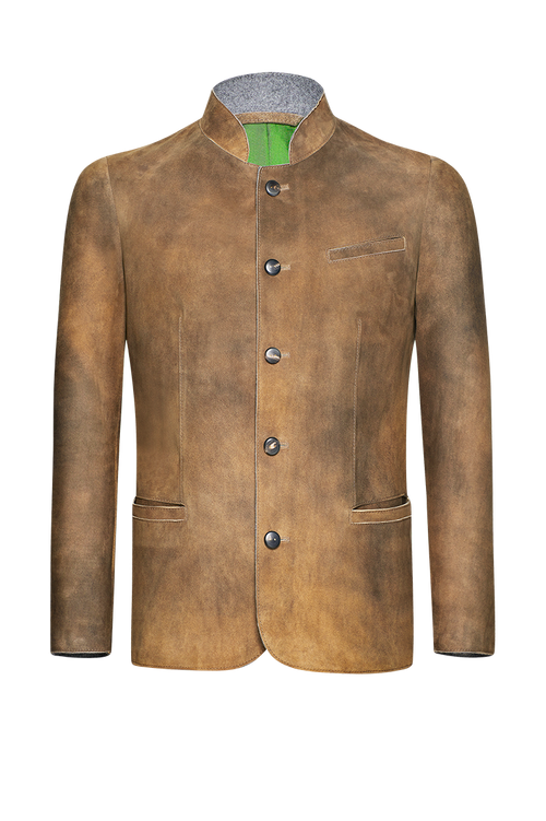 Jacke aus Hirschleder