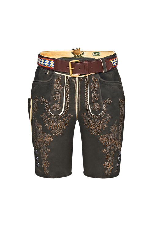 Lederhose gelasert