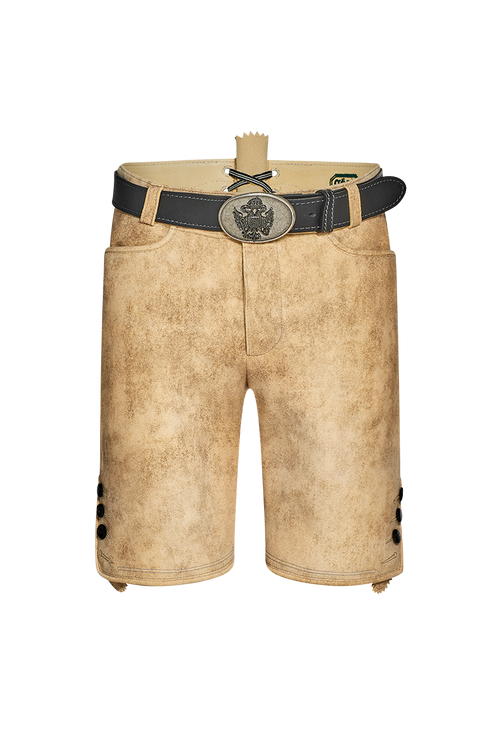 Lederne mit klassischem Hosenschlitz