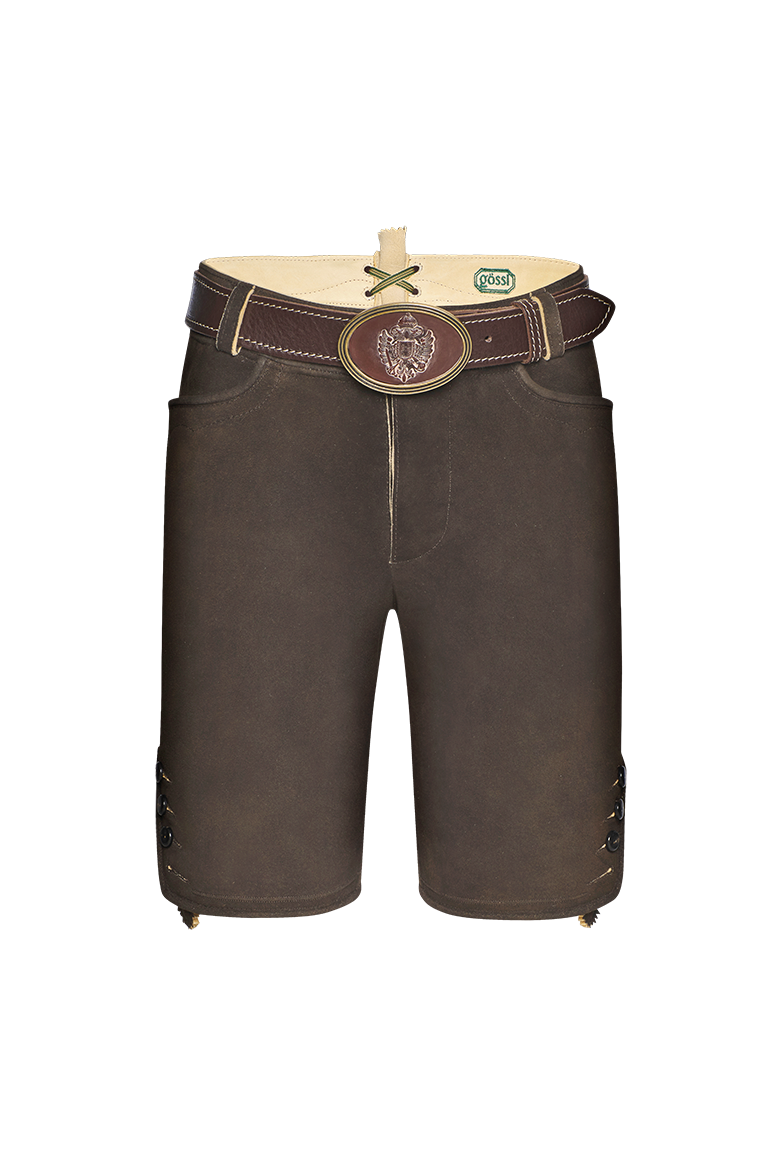 Lederhose mit Klassischem Verschluss - Bild 1