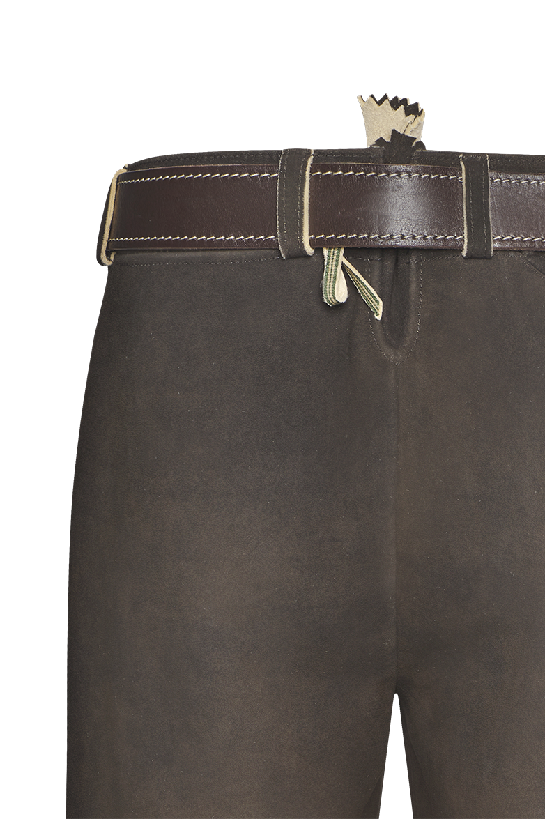 Lederhose mit Klassischem Verschluss - Bild 6