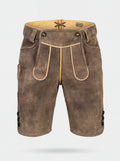 Ziegenlederhose, sämisch - Miniatur 6