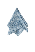 Silk pocket square with true hand printing - thumbnail 3