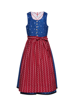 Dirndl Blaudruck