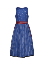 Blaudruck Dirndl - Miniatur 2