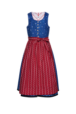 Dirndl Blaudruck - Miniatur 1