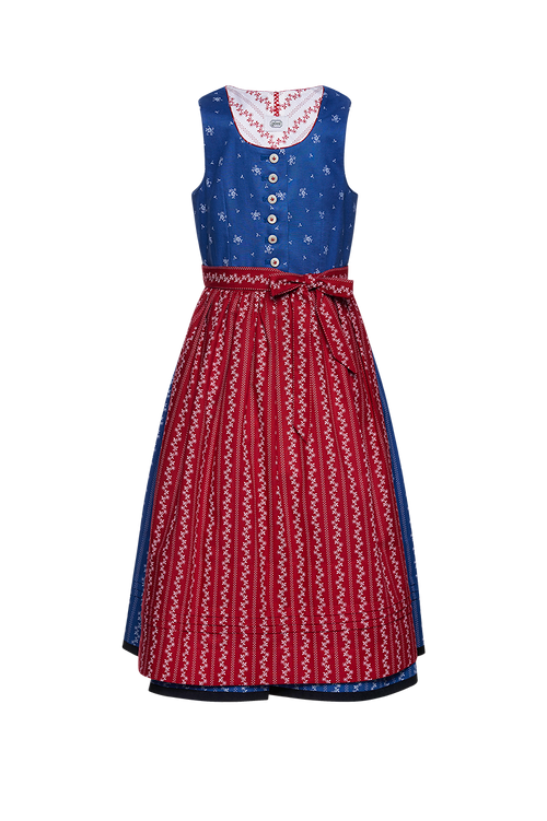 Dirndl Blaudruck