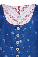 Dirndl Blaudruck - Miniatur 3