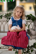 Dirndl Blaudruck - Miniatur 7