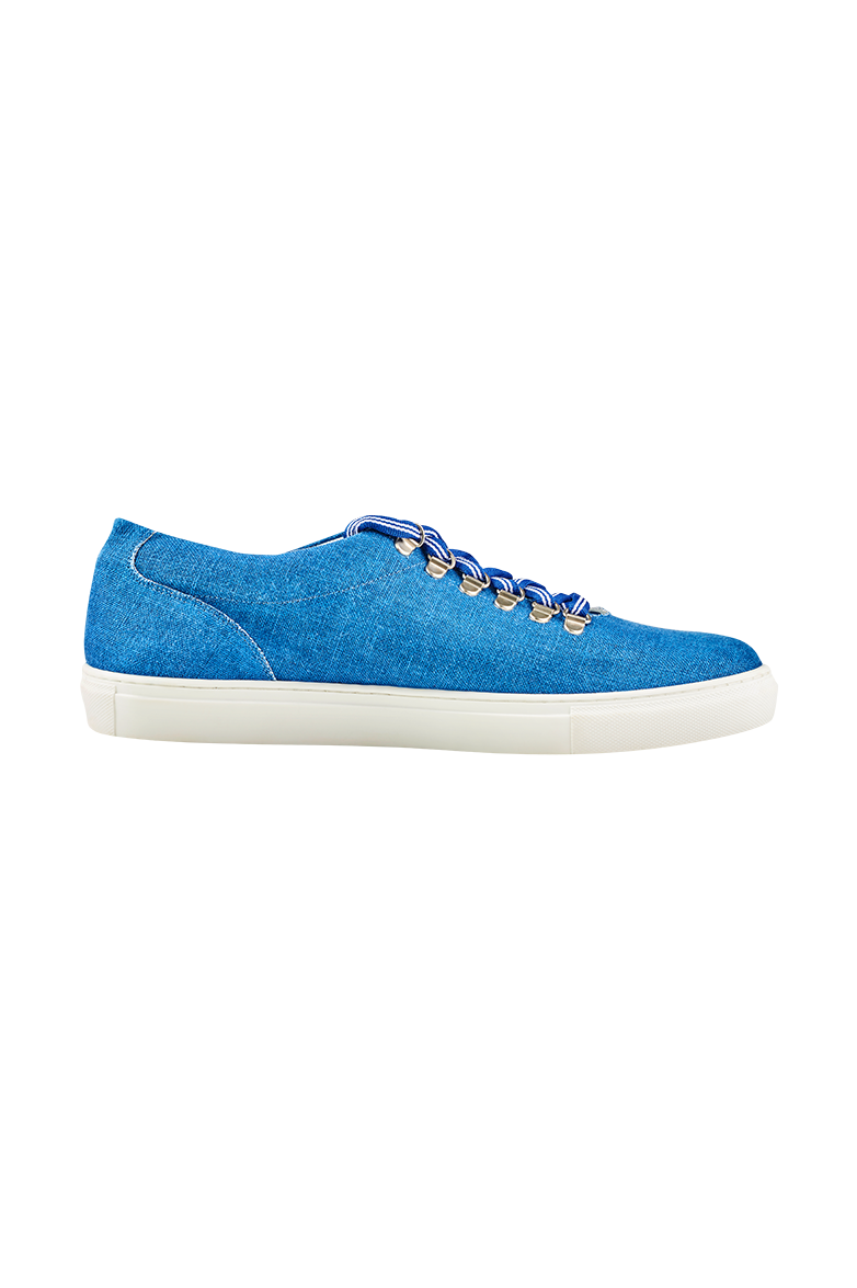 Blaudruck-Sneaker - Bild 2