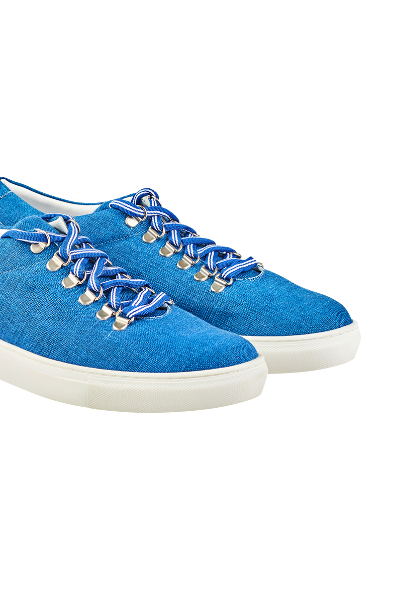 Blaudruck-Sneaker - Bild 3