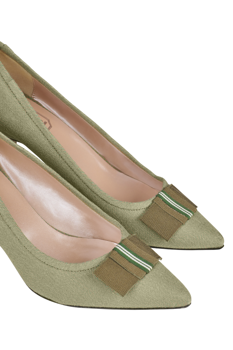 Pumps mit Lampassenschleife - Bild 2