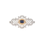 Glorreich brooch - blue 50 / 1