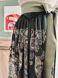 Louise Dirndl apron in pure silk - thumbnail 3