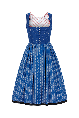 Dirndl aus Baumwolle