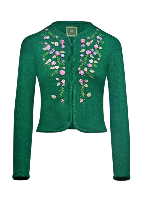 Strickjacke Edition mit Handstickerei