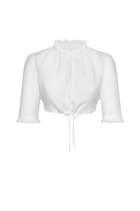 Rüschen-Dirndlbluse