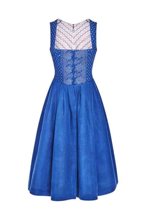 Echtes Blaudruckdirndl Edition