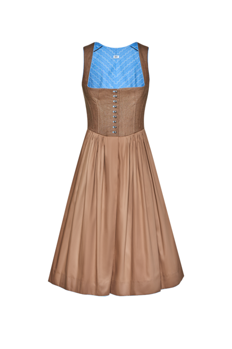 Dirndl mit Kontrastpaspel