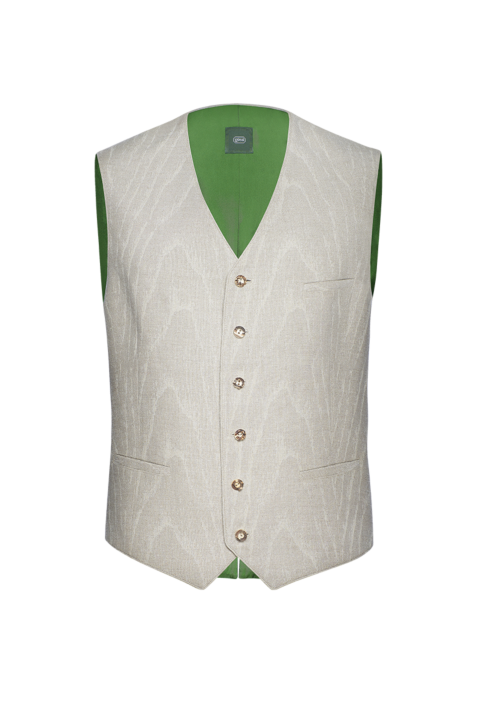 Gilet aus Leinen