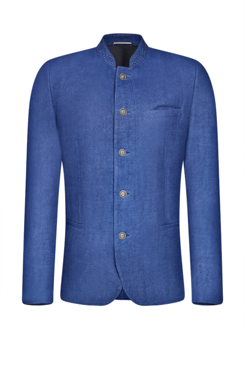 Bauernleinen trifft Blaudruck