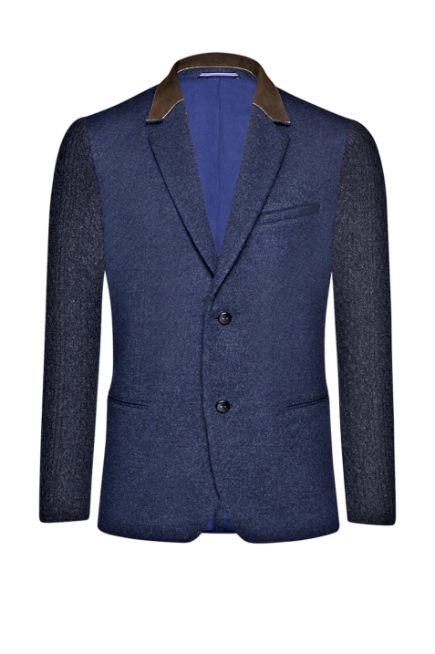 Reversjacke mit Modelstrick