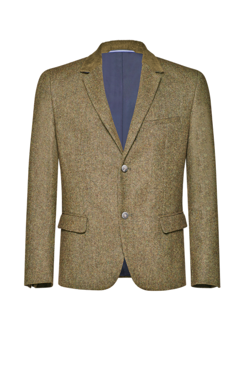 Tweet Jacke mit Revers