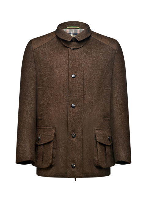 Jagd-Jacke 2 in 1 Lodenjacke mit Gilet
