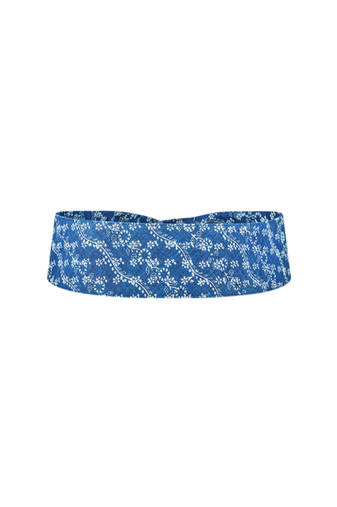 Blaudruck-Gürtel