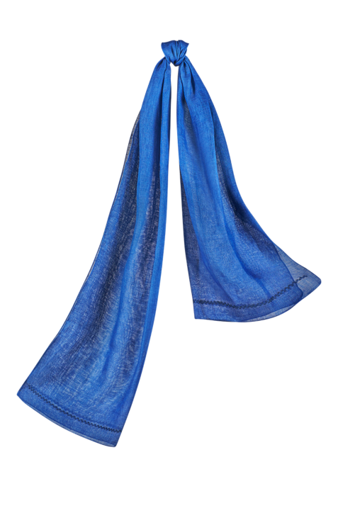 Blaudruck-Schal